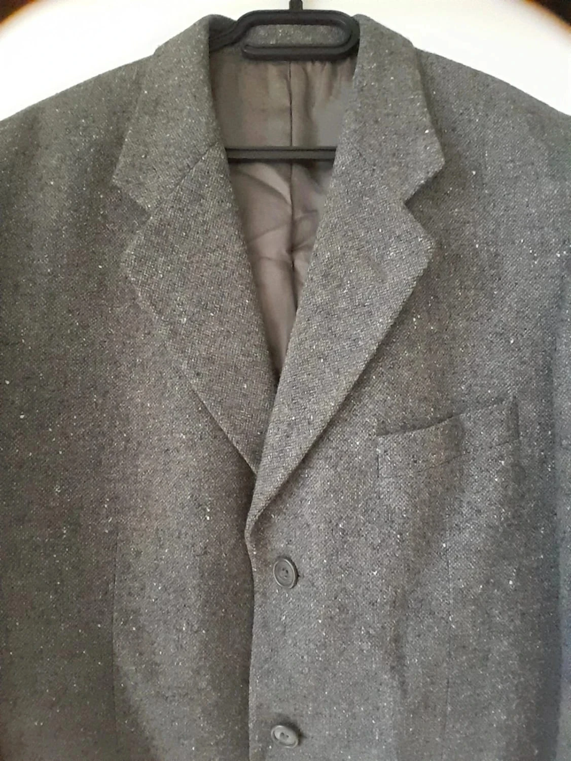 Veste costume, cor cinza salpicada, Marca Devred, tamanho 48 – photo 3